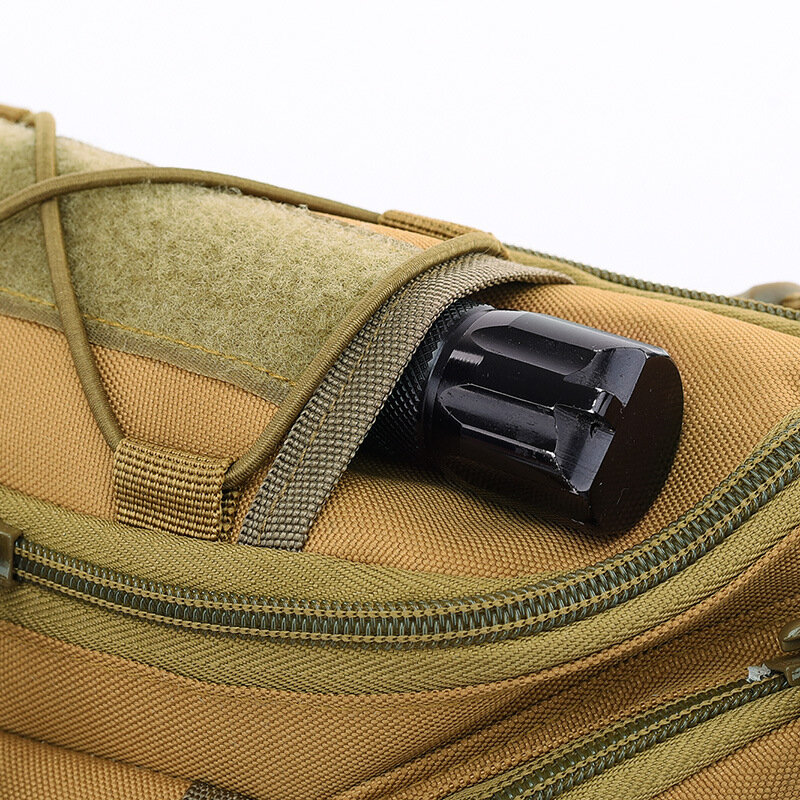 Chikage-다기능 여행 허리 팩, 대용량 야외 스포츠 러닝 카모 가방, 방수 전술 패니 팩