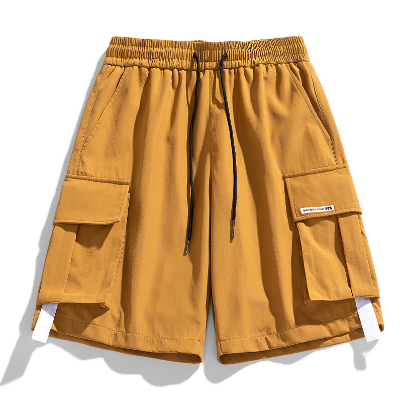 Nylon 2024 Gorące letnie spodnie codzienne Spodenki Cargo Spodnie pięciopunktowe Męskie Nowe Męskie Unisex Luźne Sportowe Modne Marka Wszechstronne Męskie