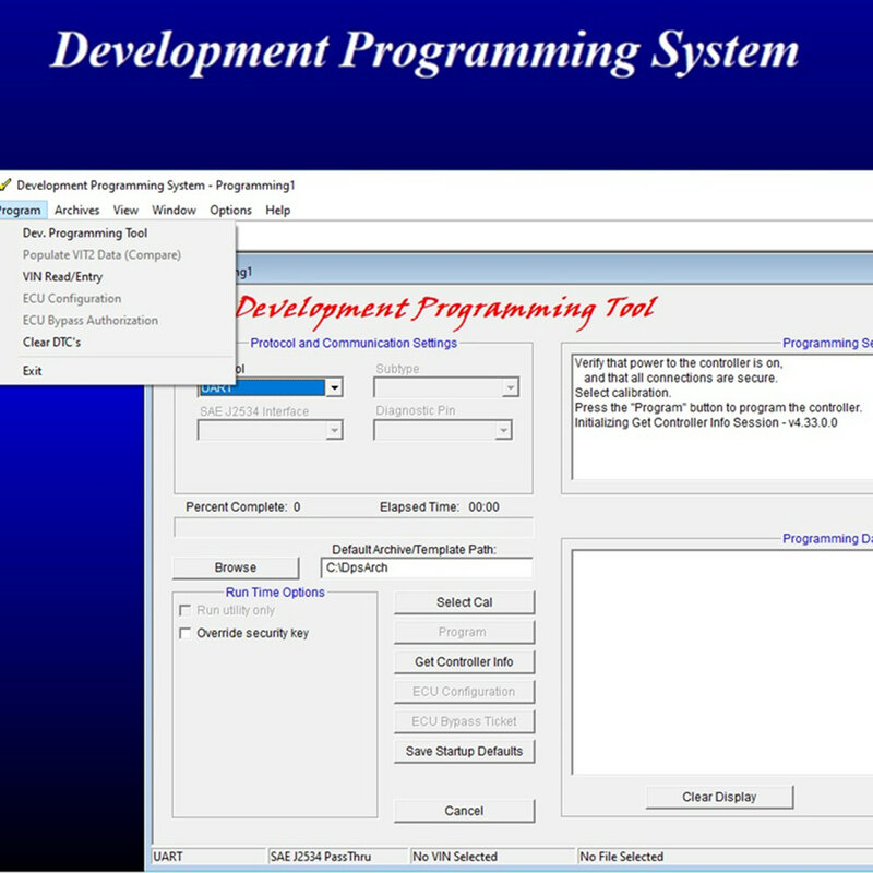 2021--2022 for Gm Development Programming System v4.52 DPS Release Version with License