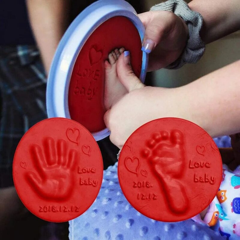 20g miękki materiał do pielęgnacji dłoni i odcisk stopy, zabawny prezent miękki prezent dla dzieci игрушки для детей prezent urodzinowy dla dzieci Juguetes