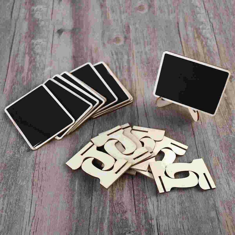 14pcs Mini Mini Table Numberss with Support for Message Board Wedding Tabletop Chalkboard Wedding Dinner Party Table Place