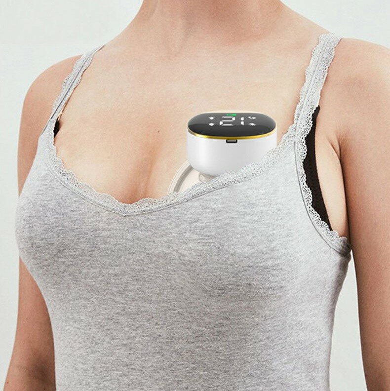 مضخة كهربائية يمكن ارتداؤها مضخة صدر لاسلكية مستخرج من حليب الثدي قابلة للارتداء مضخة كهربائية لنزع حليب الثدي