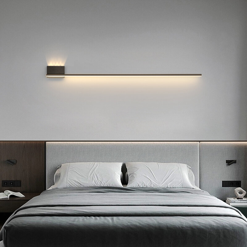 Moderno minimalista nórdico lâmpada de parede, sala de estar, sofá fundo, casa luz decorativa, quarto luz de cabeceira, luxo