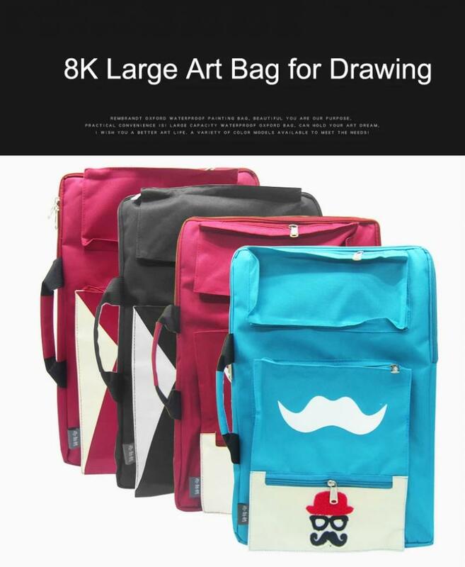 Bolsa de arte para niños, bolsa de boceto de viaje, bolsas de juego de pintura de tablero de dibujo A3, mochila de suministros de Arte de pintura para niños, bolsas de artista para Artisti