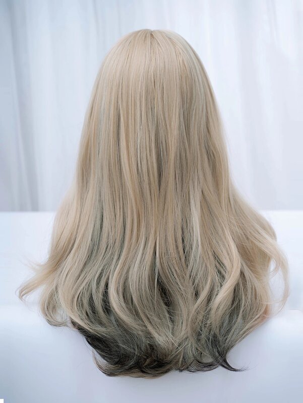 Парик женский синтетический с длинными натуральными волнистыми волосами, 24 дюйма