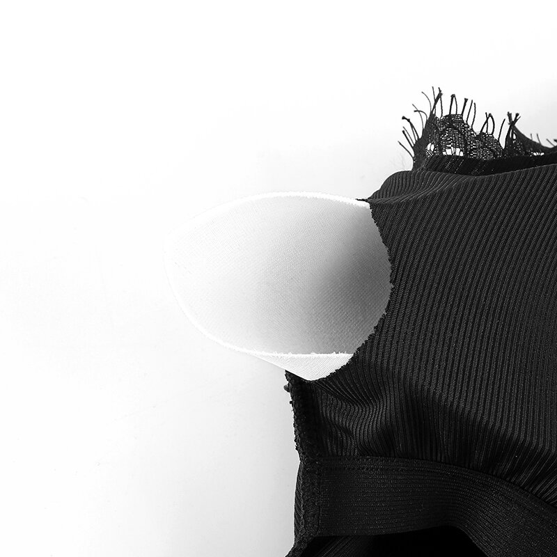 Seksowna damska bielizna nocna z dekoltem w szpic koronkowa koszula nocna ramiączka tempatujące spódnice z ochraniaczami na klatkę piersiową letnia modalna lodowy jedwab bielizna nocna