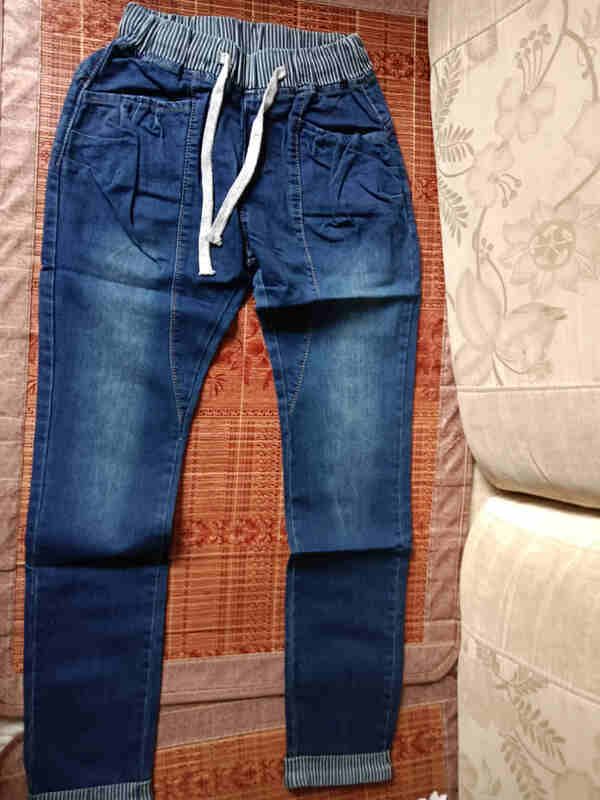 جينز نسائي بقلم رصاص حريمي مطاطي ، علامة تجارية كاجوال للبنات ، أزياء نسائية ، الربيع والخريف