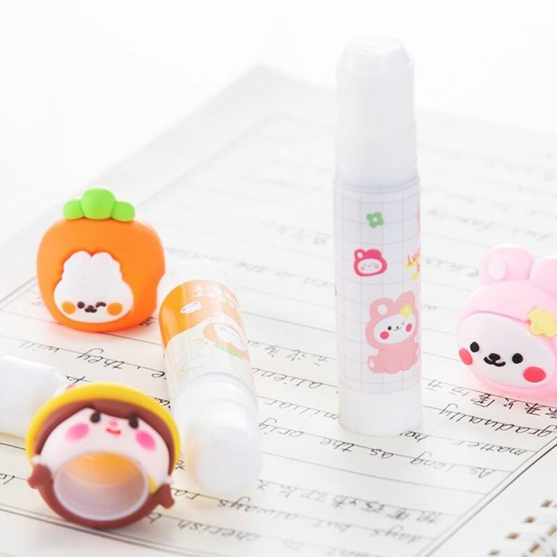 1PCS Kawaii Cartoon shape Solid Glue Stick Strong Adhesives Glue Stick for Student Stationery Solid Glue High Viscosity Supplies