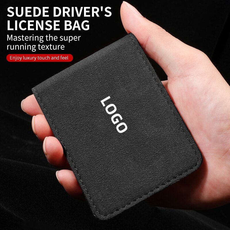 Driver's license leather case, male and female ID card pack, motor vehicle driving license book, personalized driver's license l
