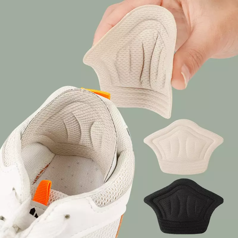 Adesivo de calcanhar para calçados esportivos, antiwear Feet Pad, Pain Relief Patch, protetor de almofadas de calcanhar, almofada traseira, palmilhas para mulheres, 2 pcs, 4pcs