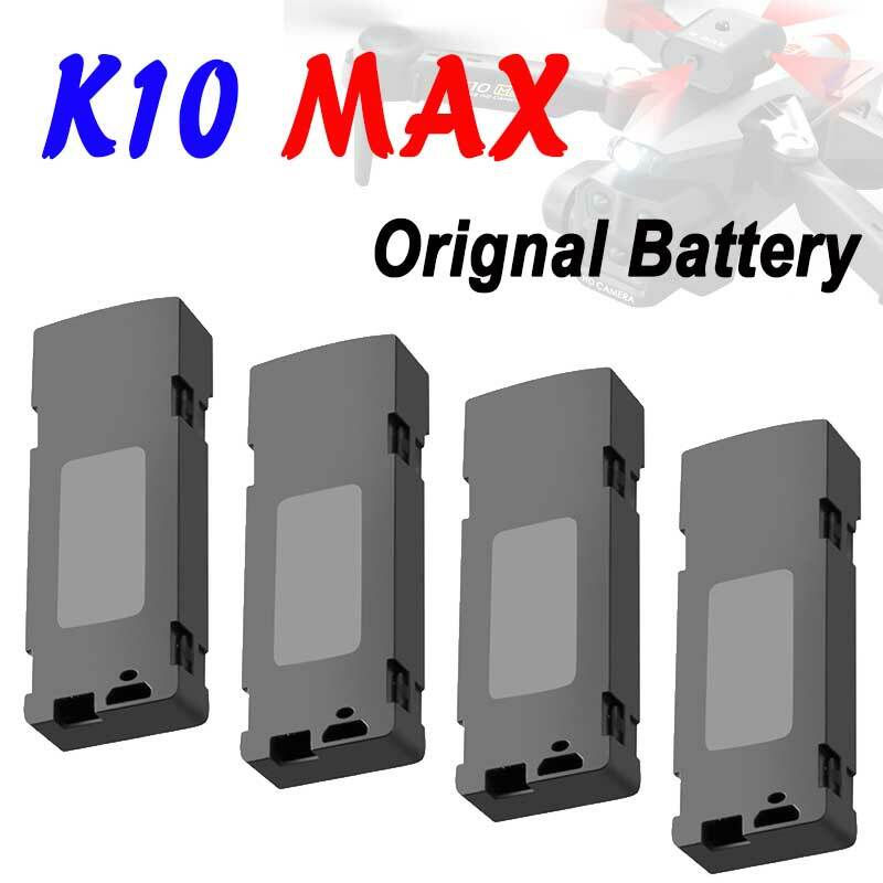 Dron Bateria para K10 Max, Original, 3.7V, 1800mAh, Mini Dron Acessórios, Peças