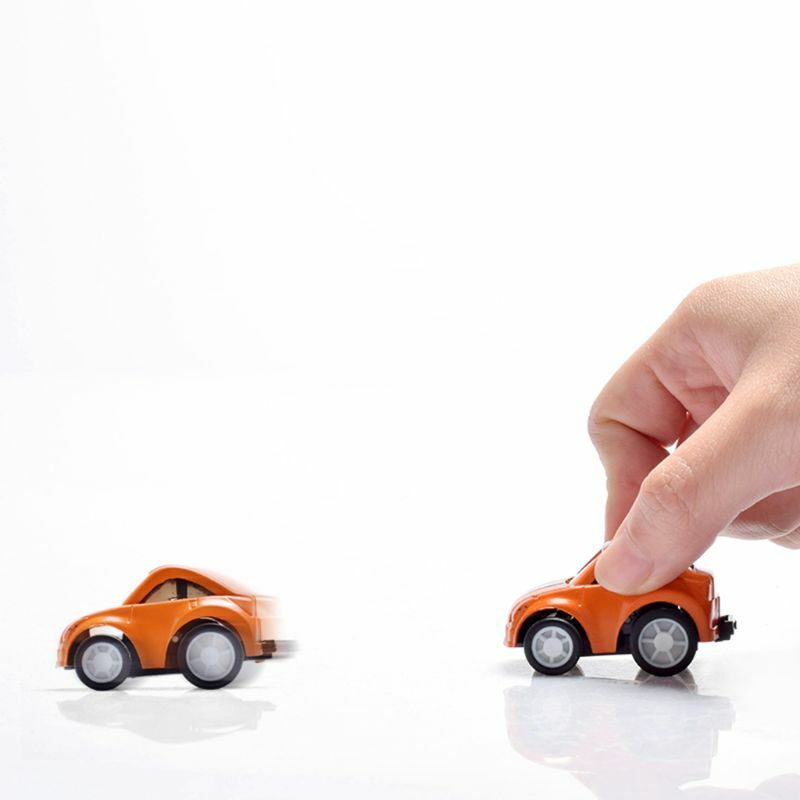 รถแข่งสำหรับเด็กของขวัญสำหรับเด็กรถเร็วแบบลากถอยหลังขนาดเล็ก