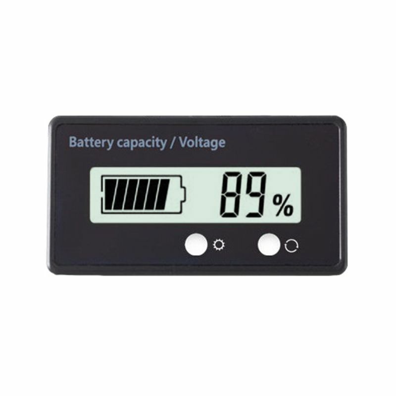 Indicatore stato della batteria piombo 12V/24V/36V/48V con display LCD DropShipping accurato