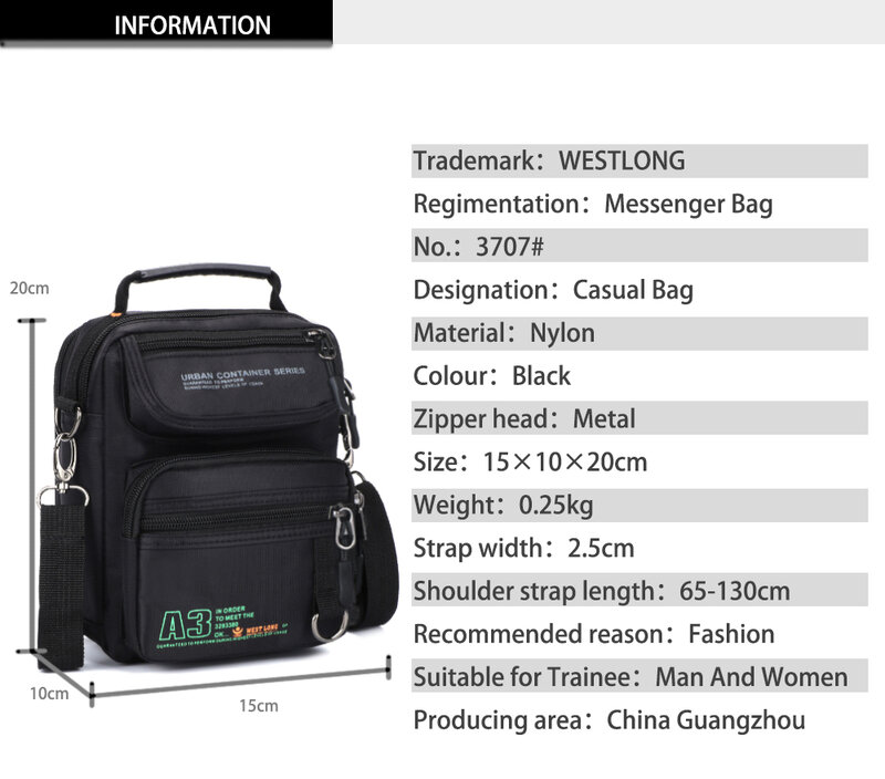 3707 Men Messenger Running Bags Casual Multifunction Small Travel Bags Waterproof Shoulder Waist Packs Military Crossbody Bags