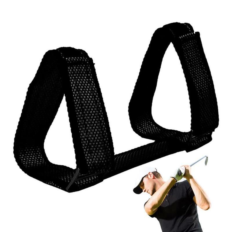 골프 스윙 트레이너 팔꿈치 교정기, 편안한 골프 자세 교정기, 조정 가능한 골프 곡선 팔 교정기