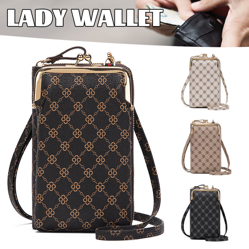 حقيبة هاتف صغيرة متعددة الوظائف للنساء ، حزام كتف قابل للفصل ، حقائب كروس صغيرة ، حقائب تسوق