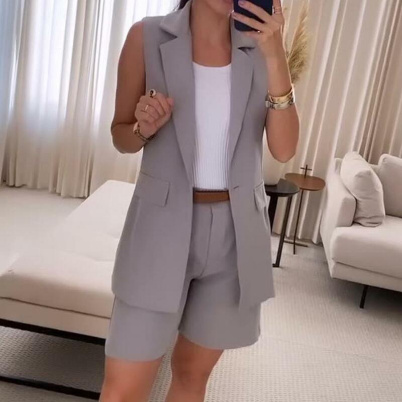 Frauen zweiteiligen Anzug elegante Frauen Business-Anzug mit Weste hohe Taille Hosen formelle Büro kleidung für profession elle