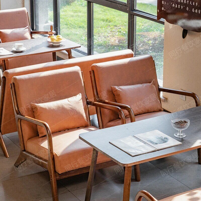 커피숍 테이블 및 의자 조합, 상업용 밀크티 숍, 디저트 숍, 홈스테이, 칭바 바 바