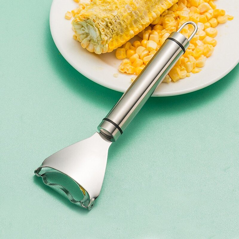 Прибор для чистки кукурузы практичный портативный фотошредер из нержавеющей стали, детали для кухонной утвари