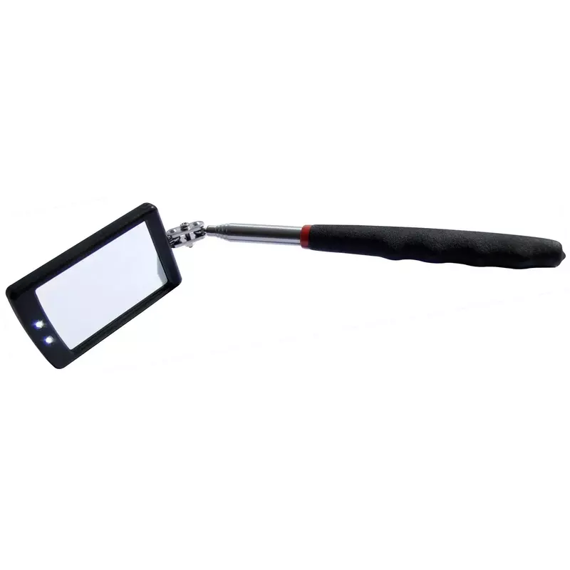 Auto LED Light Extendible Inspection Mirror Endoscope Car Chassis Angle View Automotive Telescopic Detection Tool Equipment