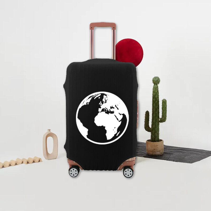 Housse de bagage à motif, épaisse, élastique, de protection, anti-rayures, pour bagages de 18 à 32 pouces