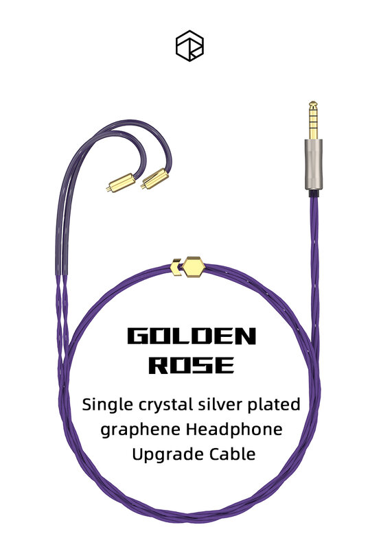 Rose Technics Golden Rose headphone upgrade cable