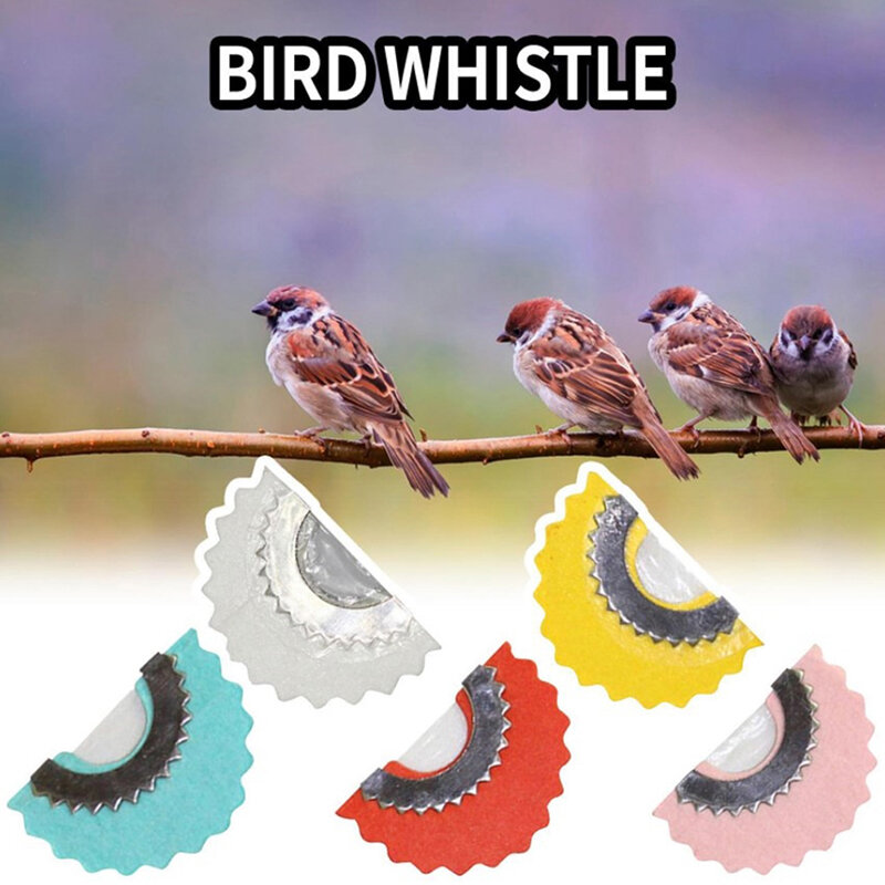 1 fischietto per uccelli Magic Fun Bird Caller Tongue Whistle Warbler Original Magic Tweeting Noisemaker Toys Tricks