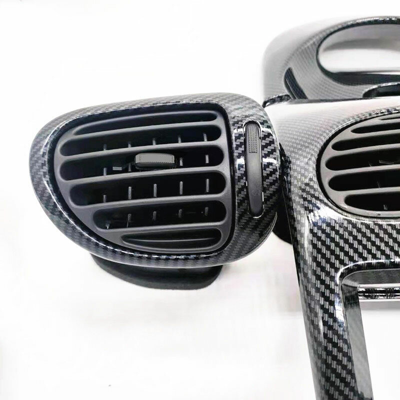 Panel de aire acondicionado para salpicadero de Peugeot 206, salida de aire de 206CC, Citroen C2, PANEL de FASCIA, placa facial, tablero de reloj