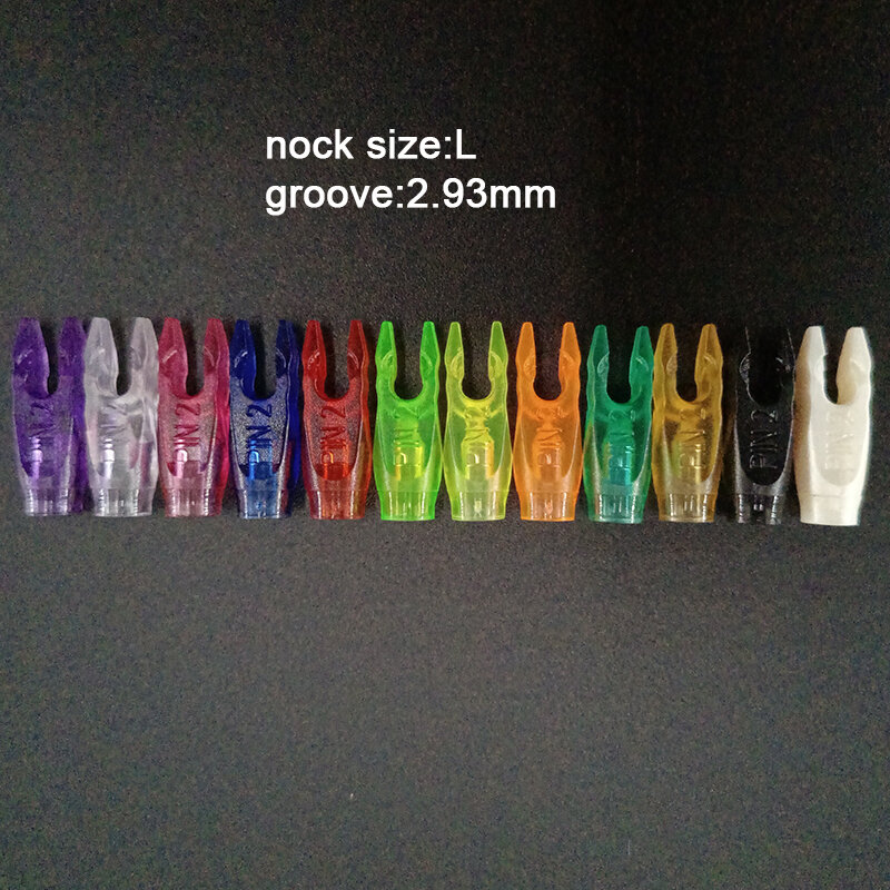 고품질 플라스틱 화살 핀 녹 크기 S/L, ID 4.2 6.2mm, DIY 양궁 화살 샤프트, 사냥 사격 양궁 액세서리, 30 개