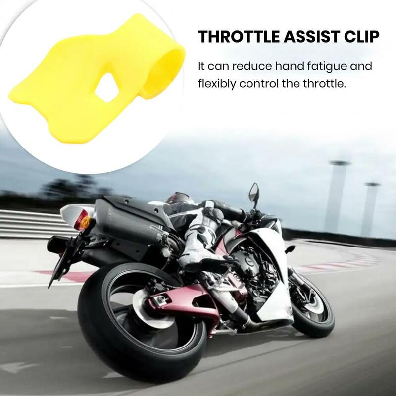 Universal Motocicleta Hollow Throttle Clip, Reduzir a fadiga da mão, Controlar a velocidade com o acelerador elétrico para o trabalho