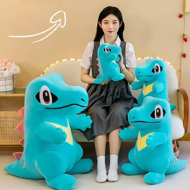 Juguetes de peluche de Pokémon totoodile para niños, almohada Kawaii de cocodrilo, Animal de peluche suave, regalo de cumpleaños, 2024