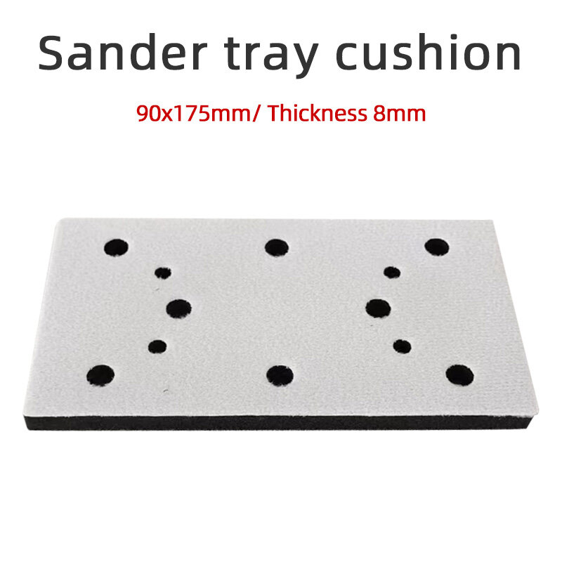 Dry Grinder Cushion 90×175MM Rectangular Sander Protection Cushion Protects The Tray Sponge Cushion