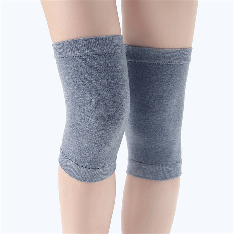 Knee Pads for Warmth Men and Women Breathable and Traceless Fiber Kneecap Sports Kneelet Elderly Joints Protector Kneepad