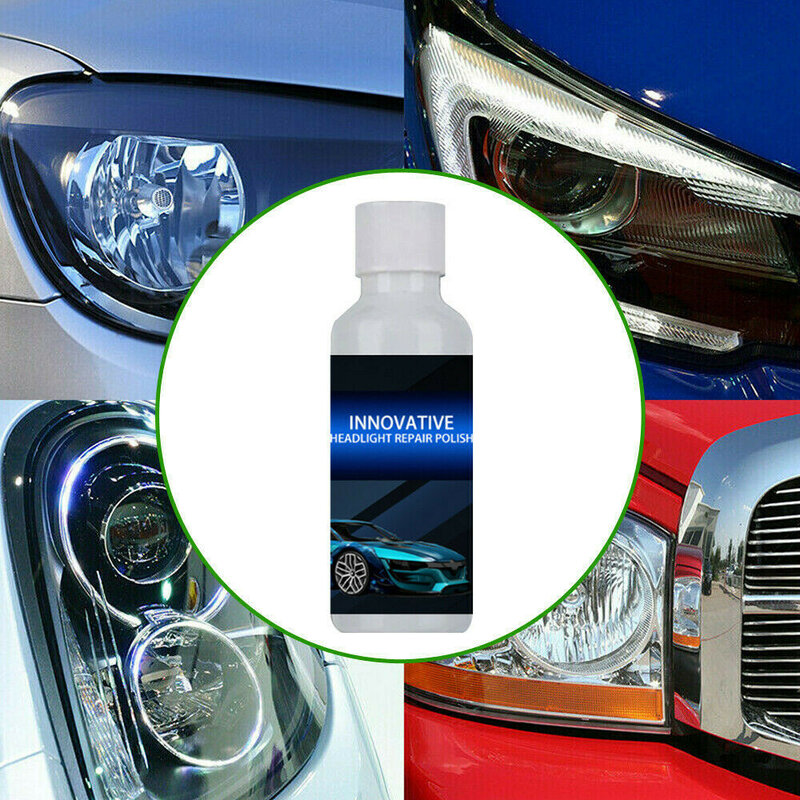 30ml Repair Fluid Polish Portable Replacement Accessories Automotive Car Headlight Cover Len Restorer Durable Useful