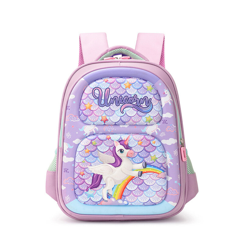 New Kindergarten Kids Boys and Girls Cute Cartoon Backpack Preschool Bookbag Back to School Daily Use
