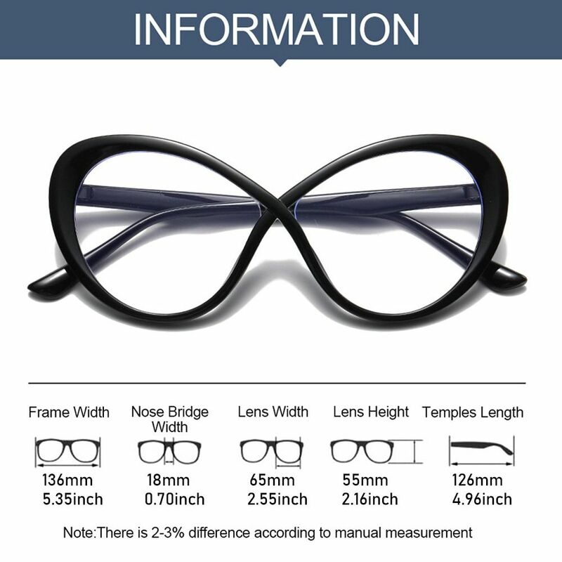 Eye Protection Anti-Blue Light Glasses Vintage Ultralight Blue Ray Blocking Computer Goggles PC Round Eyeglasses Office