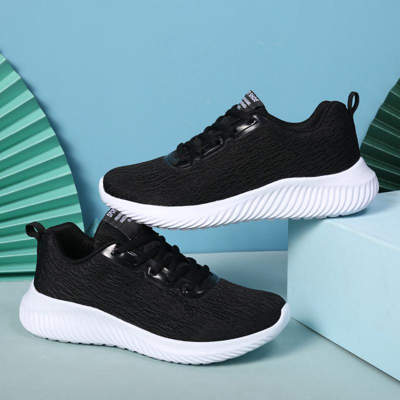 Lodmon Men's Shoes Autumn 2023 New Casual Sneakers Men's Fly Woven Mesh Breathable Soft Bottom Running Shoes