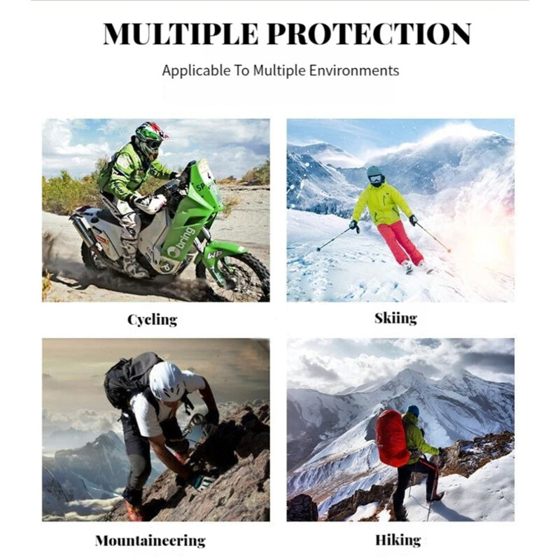 Gafas para casco de motocicleta, lentes de Motocross, máscara de esquí, gafas cruzadas, accesorios para ciclismo de montaña