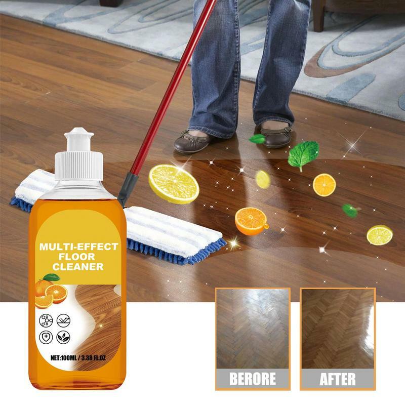 Wood Floor Polish 100ml Powerful Stain Remover And Conditioner Wood Furniture Polish And Care Household Floor Cleaners