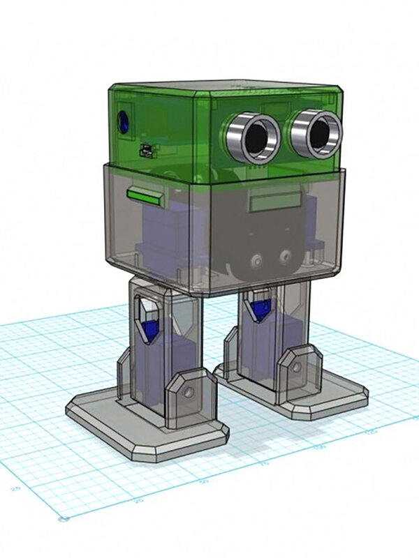 SG90 3D Otto Builder DIY Kit para Arduino Robot, código abierto, evitación de obstáculos, humano, Playmate, NANO programable, Robot de arranque