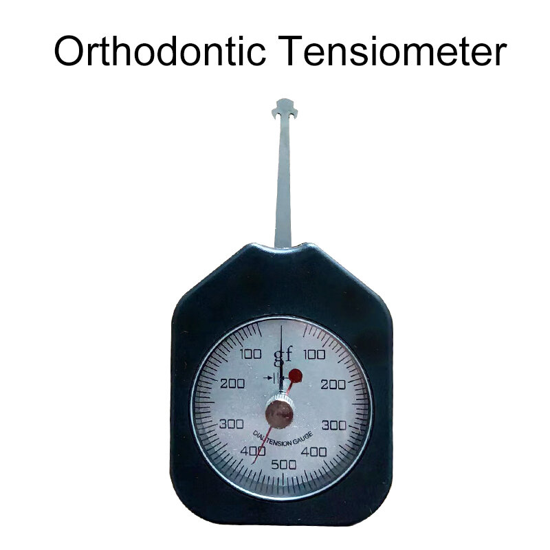 Pengukur ketegangan gigi Analog, Tensiometer ortodontik gigi 500G