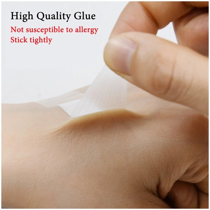 100Pcs/Pack Transparent Adhesive Wound Plaster Waterproof Medical Anti-Bacteria Band Aid Bandages Home Travel First Aid Kit