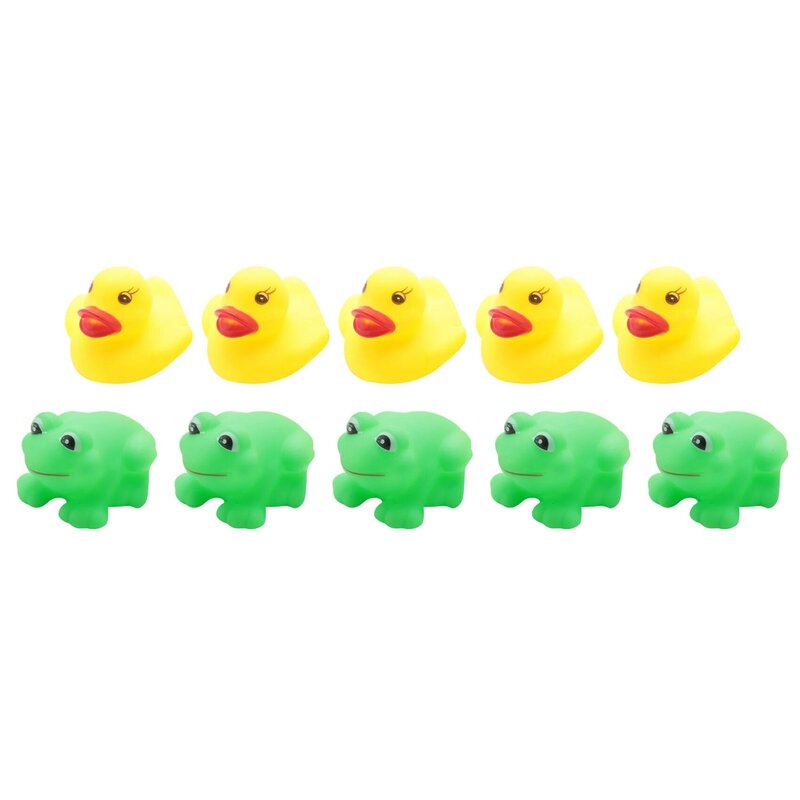 Frogs and Ducks-バスタブのおもちゃ,1セット,5個