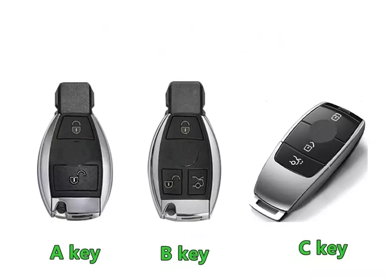 Car Key Case For Mercedes Benz AMG W203 W210 W211 E300L W202 W204 W212 W176 GLC 260 C200 CLA GLA 200 Car Key Protect Accessories