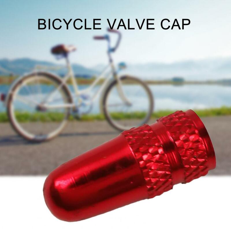 Valve Cap Nozzle Cycle F/V Presta threading Nut CNC Anodized Alloy Lid Cover Light Weight Multi Colors