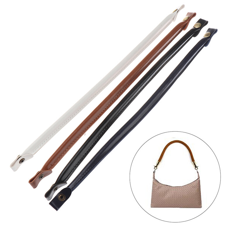 40cm PU Leather Bag Strap Handbags Handles For Handbag Short Bag Strap Purse Strap Replacement Bag Belt Band Bag Accessories
