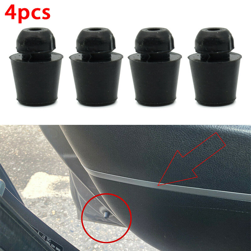 4 szt. Uniwersalnych amortyzatorów drzwi samochodowych osłona na Pad z gumowym ogranicznikiem dla Hyundai dla BMW X16 4 szt.