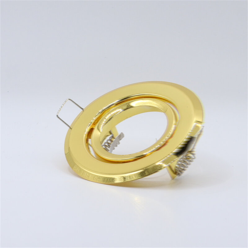 Высококачественный Женский круглый светильник с ярким глазным яблоком, 6 Вт, оправа для глазных шаров, белый/золотой/хром