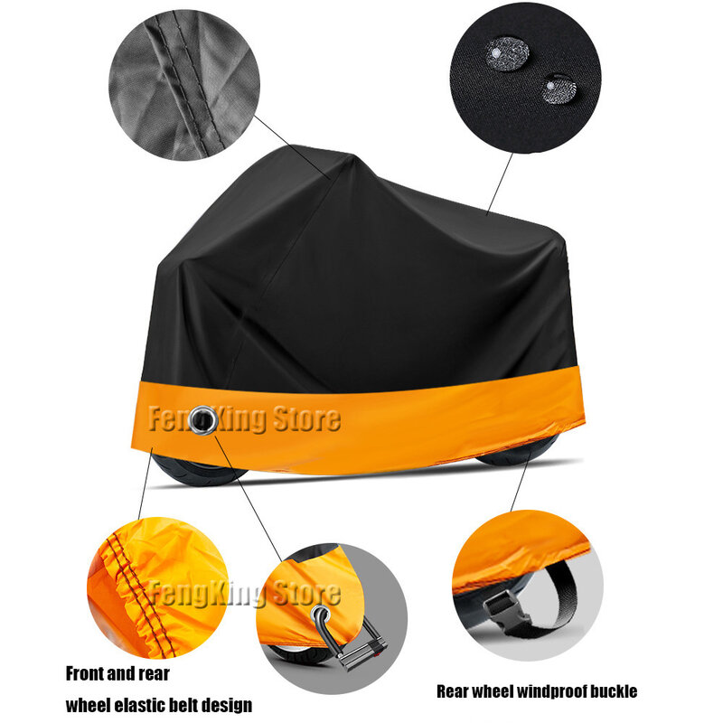 FOR BMW R1250 GS ADVENTURE New Motorcycle Cover Rainproof Cover Waterproof Dustproof UV Protective Cover Indoor and Outdoor