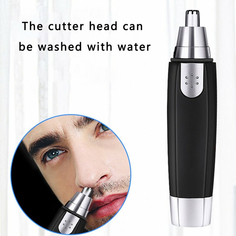 Recortador eléctrico de pelo de nariz para hombre y mujer, maquinilla de afeitar para cuello y Oreja, afeitadora de cejas, Kit de afeitadora